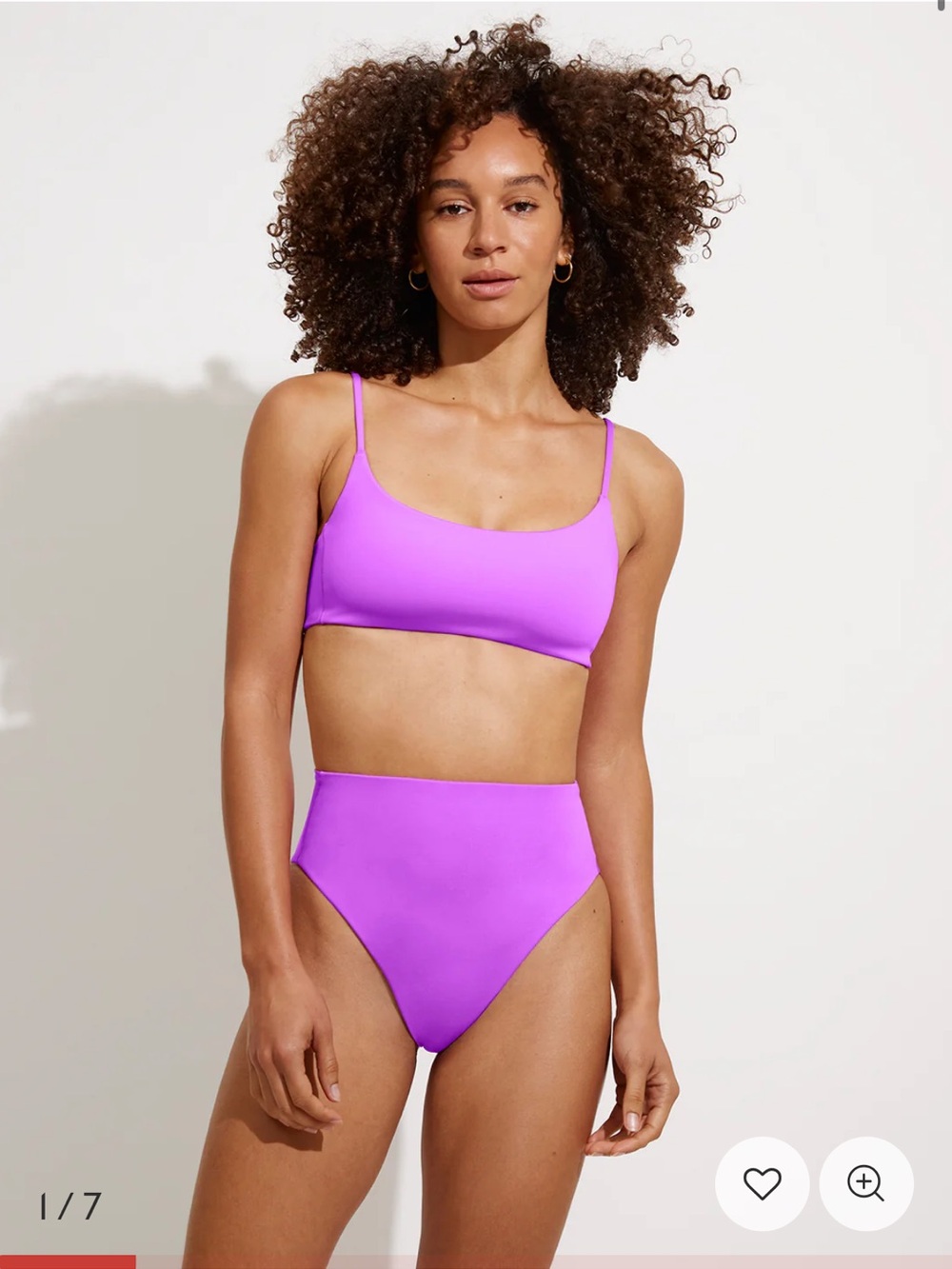 Left On Friday Purple Two-Piece Bikini Set - Picture 3 of 8